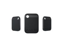 AJAX AJ-TAG-3/Z Tag 3 Pieces Black
