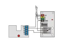 Jablotron JA-111i Universelle LED-RGB- Anzeige