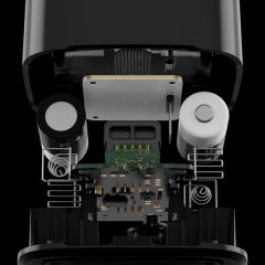 AJAX LifeQuality Luftsensor Schwarz
