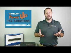 Intellinet 24-Port Gigabit Ethernet PoE + Web-Managed Switch
