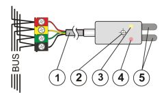 Jablotron JA-110F Bus- Wassermelder