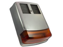 Aritech AS630 wired Outdoor Siren with single amber beacon