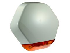 DSC-1000-G2 Buitensirene met ingebouwde Flitser en oranje kap