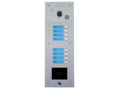 Intratone DINA Video Intercom Excl. Keypad Recessed Stainless Steel 8