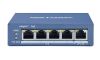Hikvision DS-3E0505HP-E, 4x Gigabit PoE-Switch