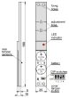 Jablotron JA-182M wireless magnetic Window/Door-detector