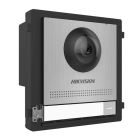 Hikvision DS-KD8003-IME2/S is a 2-wire Modular intercom, camera module stainless steel with bell pushbutton