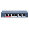 Hikvision DS-3E0106HP-E, 6 Poorts 100Mbps PoE Switch