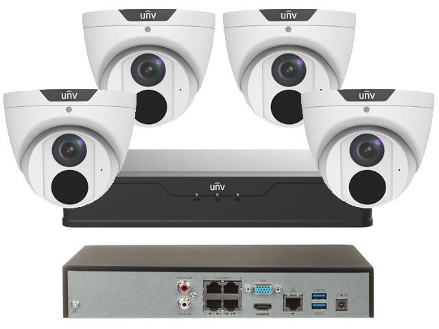 UniView SET4D 5Mp Dome Camera PoE ✓Now Credex