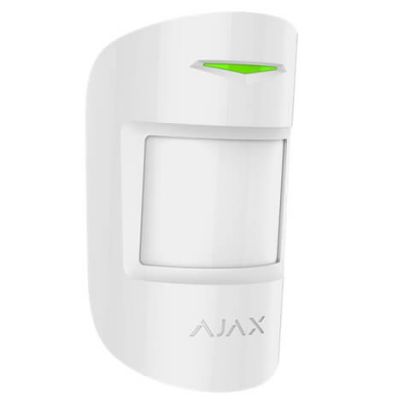 Ajax CombiProtect Glass Breakage and Motion Detector White