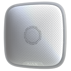 Ajax StreetSiren, Wireless outdoor siren with LED optical White