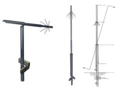 Hinged Camera pole 4m