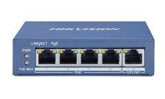 Hikvision DS-3E0105HP-E, 5 Port Gigabit switch, 4x PoE