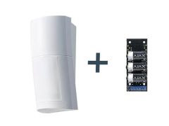 AJAX OPTEX Wireless PIR Outdoor Detector, White