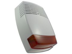 AS610 wired Outdoor Siren with orange flash