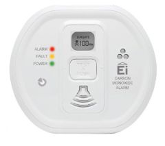 Ei208DW  Stand-alone CO Carbon Monoxide detector with Display