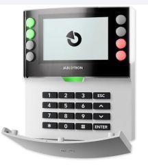 Jablotron JA-115E BUS wired Keypad with LCD and RFID