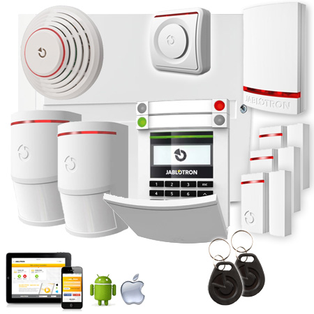 Jablotron JK-103KRY PLUS, 4G GSM+LAN Alarm-Starterkit