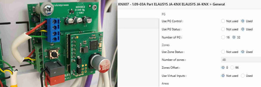 Jablotron 100 and the JA-KNX gateway Jablotron 100 and the JA-KNX gateway