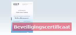 Alarmsysteem met certificaat