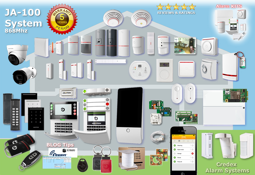Jablotron 100 Alarm System Credex
